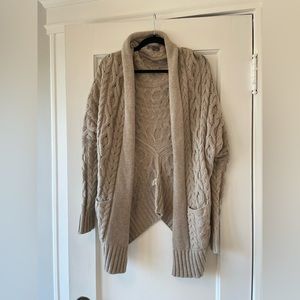 Beautiful Cozy Vince Wool Shawl - perfect for a cabin weekend!